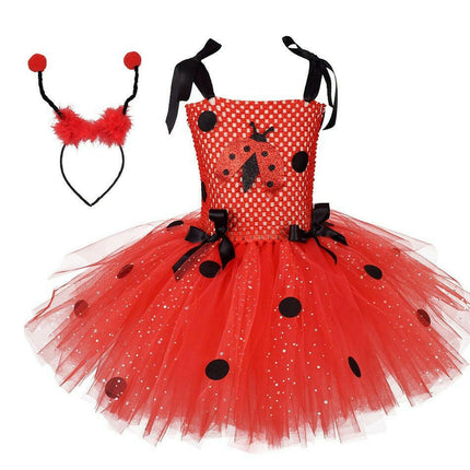 Girl Lady Bug 3D-Anime Costume Dress - Kids Shop Mad Fly Essentials