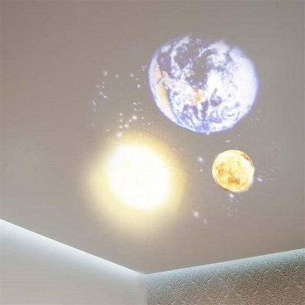 2 In 1 Earth Moon 360 USB-LED Planet Projector - Kids Shop Mad Fly Essentials