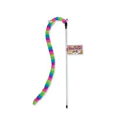 Cat Feather Teaser Wand Interactive Toy - Pet Care Mad Fly Essentials