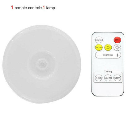 Mad Fly Essentials 0 1 control-1 lamp Wireless Remote Control Under Cabinet Kitchen Light USB Rechargeable Magnetic Pir Motion Sensor Night Lamp for Bedroom Wardrobe