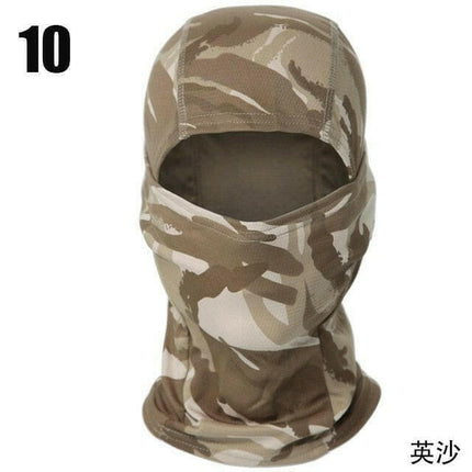 Mad Fly Essentials 0 10 Tactical Camouflage Balaclava Full Face Mask Wargame CP Military Hat Hunting Bicycle Cycling Army Multicam Bandana Neck Gaiter