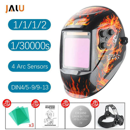 Solar Auto Darkening DIN16 Welding Helmet - Super Deals Mad Fly Essentials