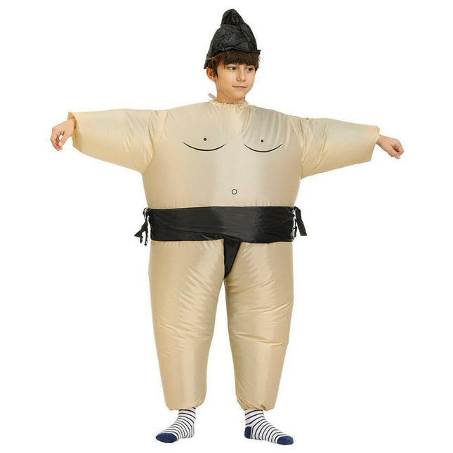 Boy Inflatable Sumo Dinosaur Party Costume - Kids Shop Mad Fly Essentials