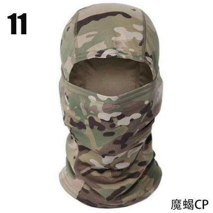 Mad Fly Essentials 0 11 Tactical Camouflage Balaclava Full Face Mask Wargame CP Military Hat Hunting Bicycle Cycling Army Multicam Bandana Neck Gaiter