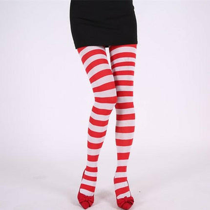 Mad Fly Essentials 0 15 / One Size FCCEXIO Striped Yoga Legging Women Print Goth Style Long Tights Casual Punk Ladies Sport High Waist Workout Elastic Leggings