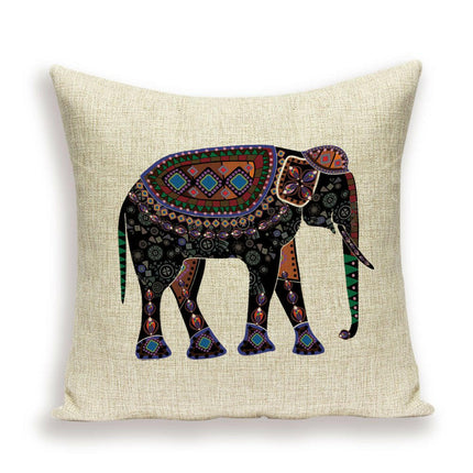 Bohemian Throw Pillows Case Animal Cushions Decorative Linen - Mad Fly Essentials