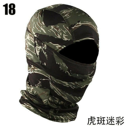 Mad Fly Essentials 0 18 Tactical Camouflage Balaclava Full Face Mask Wargame CP Military Hat Hunting Bicycle Cycling Army Multicam Bandana Neck Gaiter