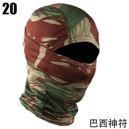 Mad Fly Essentials 0 20 Tactical Camouflage Balaclava Full Face Mask Wargame CP Military Hat Hunting Bicycle Cycling Army Multicam Bandana Neck Gaiter