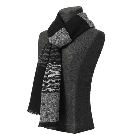 Men Business Casual Plaid Scarf - Men's Fashion Mad Fly Essentials