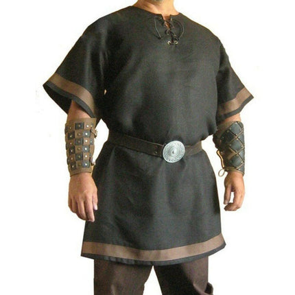 Men Nordic Renaissance Tunic Shirt Costume - Men's Fashion Mad Fly Essentials