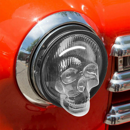 Auto Skull-Shaped Headlight Covers - Super Deals Mad Fly Essentials