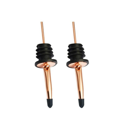 Mad Fly Essentials 0 2pcs Rose Gold A UPORS Wine Pourer 2/3Pcs Stainless Steel Alcohol Liquor Spouts Bottle Dispenser Wine Bottle Stopper with Cap Wine Accessories