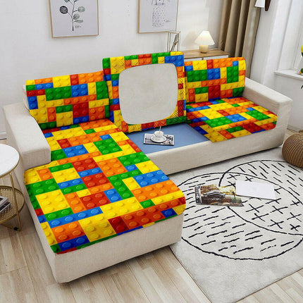 3D Print Geometric Sofa Seat Stretch Covers - Home & Garden Mad Fly Essentials