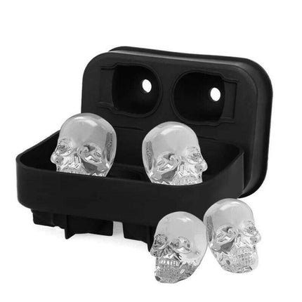 3D Skull Ice Cube Tray - Home & Garden Mad Fly Essentials