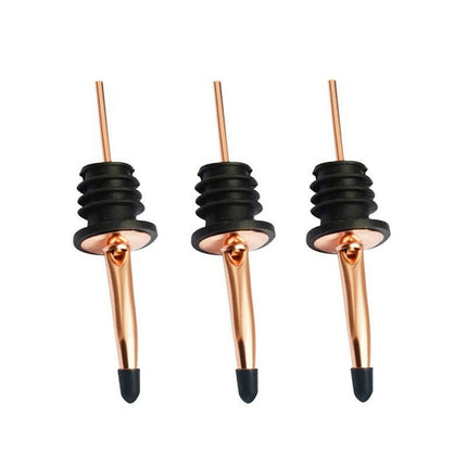 Mad Fly Essentials 0 3pcs Rose Gold A UPORS Wine Pourer 2/3Pcs Stainless Steel Alcohol Liquor Spouts Bottle Dispenser Wine Bottle Stopper with Cap Wine Accessories