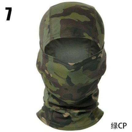 Mad Fly Essentials 0 7 Tactical Camouflage Balaclava Full Face Mask Wargame CP Military Hat Hunting Bicycle Cycling Army Multicam Bandana Neck Gaiter