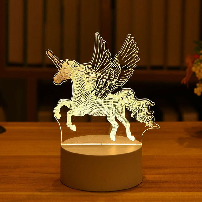 Mad Fly Essentials 0 Acrylic USB Night Light Christmas Decorations for Home Tree Elk Christmas 3D Xmas Gift Navidad 2021 New Year Home Decore Garland