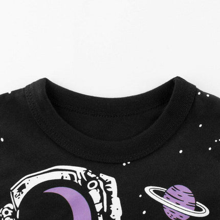 Mad Fly Essentials 0 Children Boys Clothing Toddler Kids Long Sleeves T-shirts for Girl Boy Tops Tees Baby Astronaut Dinosaur T Shirt Casual Clothes