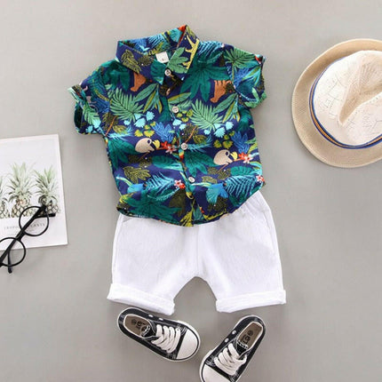 Baby Boy Tropical Casual Clothing Sets - Mad Fly Essentials