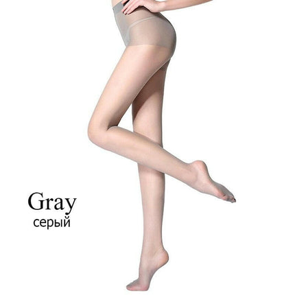 Mad Fly Essentials 0 Gray BONAS 15D Sexy Breathable Tights Women Pantyhose Ultra-thin Nylon Tights Stretchy Stockings Female Tear-resistant Pantyhose