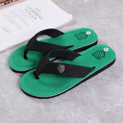 Mad Fly Essentials 0 Green / 38 2022 New Arrival Summer Men Flip Flops High Quality Beach Sandals Anti-slip Zapatos Hombre Casual Shoes Wholesale Free Shipping