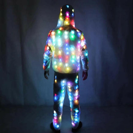 Mad Fly Essentials 0 Illuminating Light Pants Creative Waterproof Clothes Dancing LED Lighs Pant Christmas Party Clothes Luminous Costume