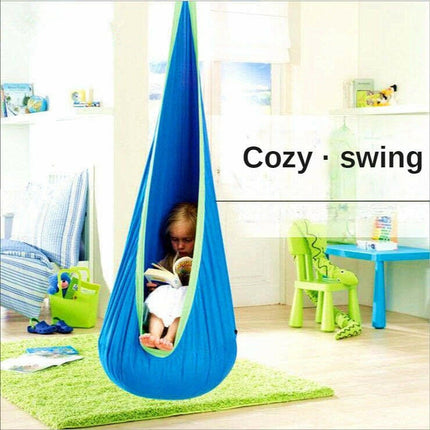 Mad Fly Essentials 0 New Children&#39;s Hanging Chair Portable Parachute Cloth Swing Bed Indoor Courtyard Model with Inflatable Cushion Hanging Chair