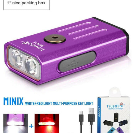Minix EDC Keychain TypeC USB Flashlight - Mad Fly Essentials