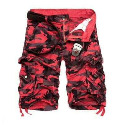 Men Camouflage Summer Cargo Shorts - Men's Fashion Mad Fly Essentials