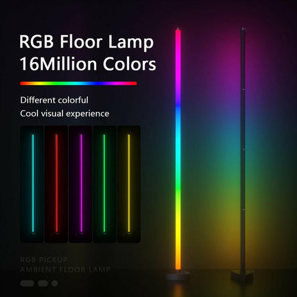 Minimalist RGB LED Floor Lamp - Mad Fly Essentials