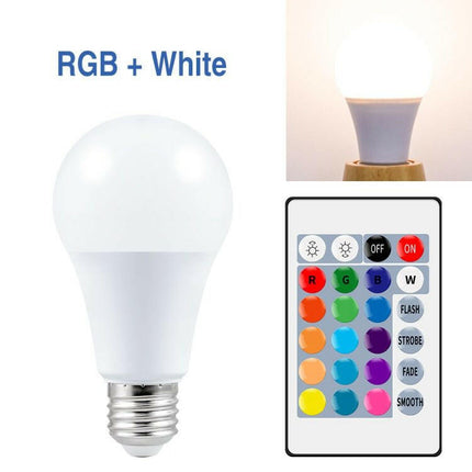 E27 LED RGB Spotlight Bulb - Lighting & Bulbs Mad Fly Essentials