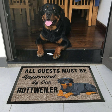 Rottweiler Pet Dog 3D Doormat - Home & Garden Mad Fly Essentials