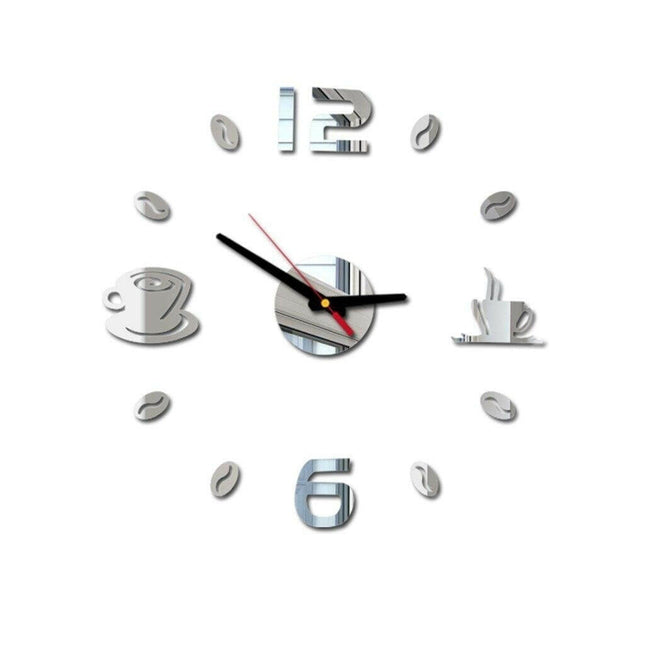 Digital Wall Clock DIY Kitchen Sticker - Home & Garden Mad Fly Essentials