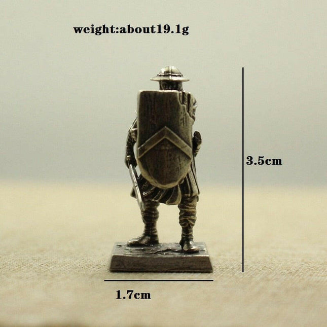 European Medieval Legionnaire Shield Soldiers Figurines - Home & Garden Mad Fly Essentials