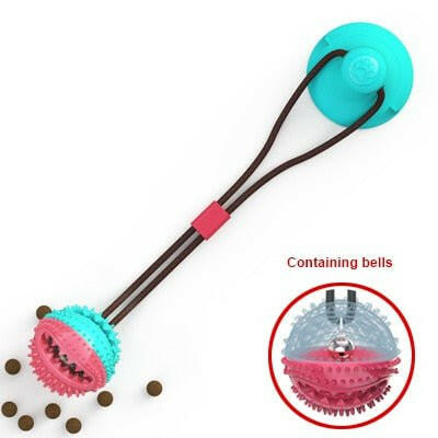 Mad Fly Essentials 0 Style 2 Pet Dog Toys Silicon Suction Cup Tug Dog Toy Dogs Push Ball Toy Pet Leakage Food Toys Pet Tooth Cleaning Dogs Toothbrush Brush