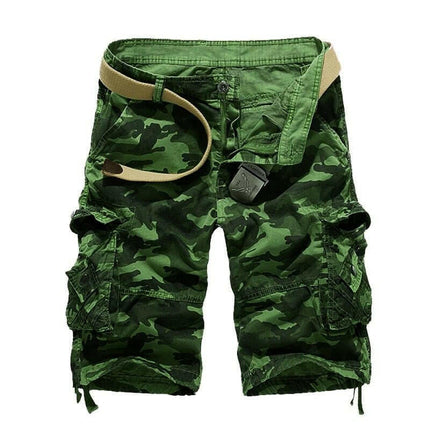 Mad Fly Essentials 0 US Size 2022 New Camouflage Loose Cargo Shorts Men Cool Summer Military Camo Short Pants Homme Cargo Shorts