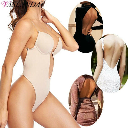 Women Invisible U Bra Backless Body Shaper - Women's Shop Mad Fly Essentials