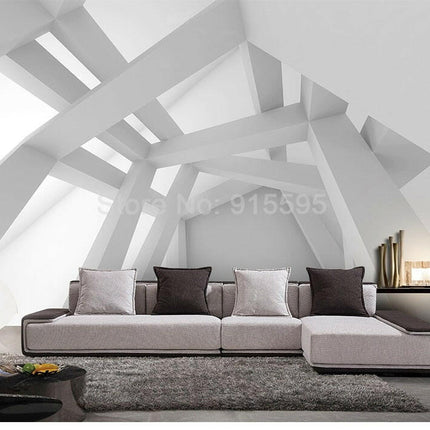 Custom Modern Abstract Geometric 3D (1 ㎡) Wallpaper - Home & Garden Mad Fly Essentials