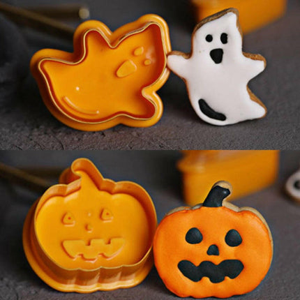 Halloween Pumpkin Ghost Theme Cookie Cutter - Home & Garden Mad Fly Essentials
