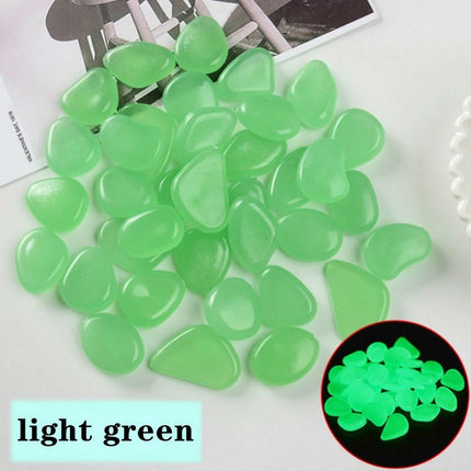 Mad Fly Essentials Home & Garden Light green / 25PCS Luminous Garden Stones