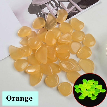 Mad Fly Essentials Home & Garden Orange / 25PCS Luminous Garden Stones