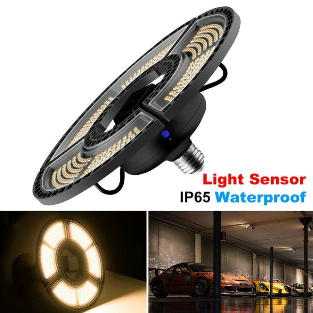 Mad Fly Essentials Lighting & Bulbs Upgrade Version Warm / E27-E26 / China|80W Smart Sensor E27 UFO LED Deformable Light
