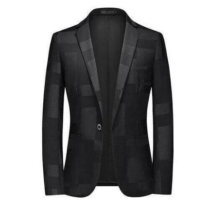 Mad Fly Essentials Men's Fashion Men's 2022 Casual Boutique Business Slim Fit Blazers Jacket Suit Dress Coat Size S-6XL