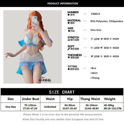 Women Hollow Out Sexy Mermaid Costume - Women's Shop Mad Fly Essentials