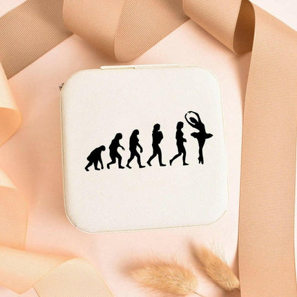 Born To Dance Earring Necklace Leather Jewelry Box - Mad Fly Essentials