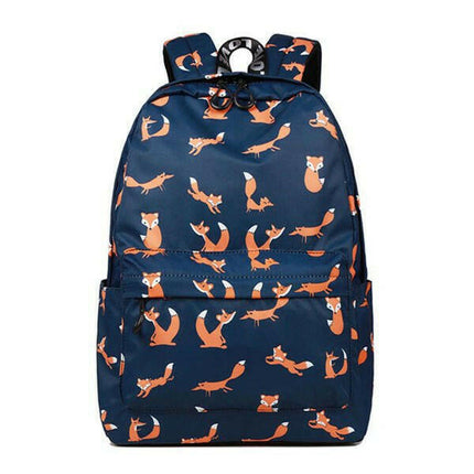 meloke Women's Shop 6 Women Oxford Animal Shoulder Bag Travel Backpack