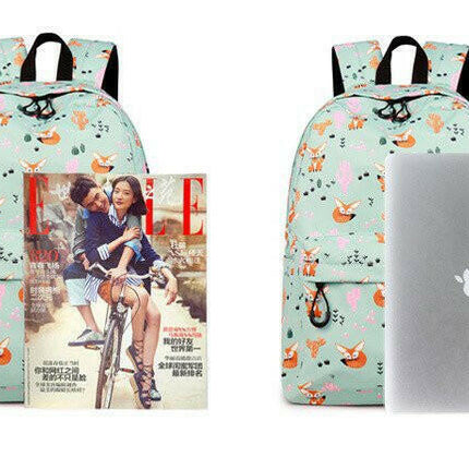 meloke Women's Shop Women Oxford Animal Shoulder Bag Travel Backpack