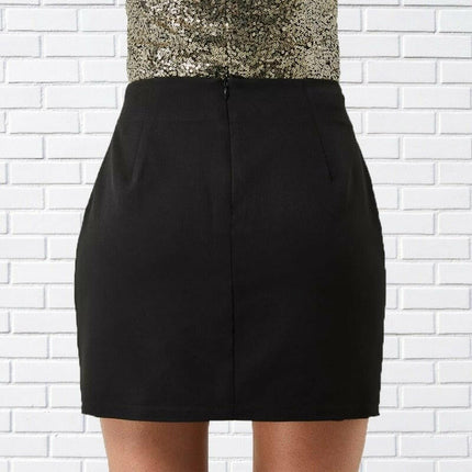 Women Sexy Black Flared Pleated Skirt - Women's Shop Mad Fly Essentials