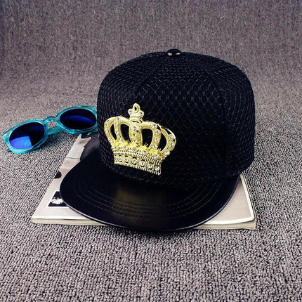 Men King/Queen Black Baseball Caps - Men's Fashion Mad Fly Essentials