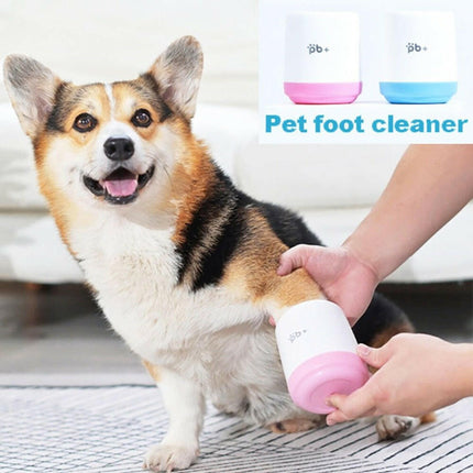 pb+ Super Deals Pet Paw Cleaner Cup Portable Dog Foot Washer